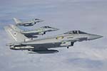 RAF 3 and 11 Squadron Eurofighter Typhoon F2 Air-to-Air